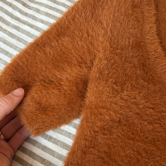 Maeve fuzzy sweater top - Picture 3 of 4